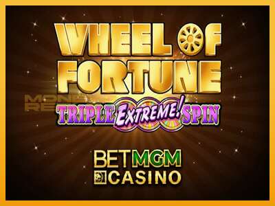 Wheel of Fortune Triple Extreme Spin BetMGM