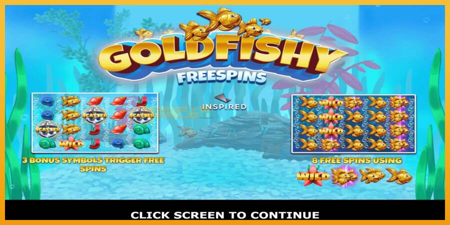 Gold Fishy Free Spins automat za igre na sreću, slika 1