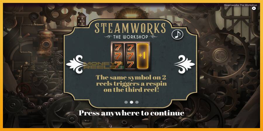 Steamworks - The Workshop automat za igre na sreću, slika 1