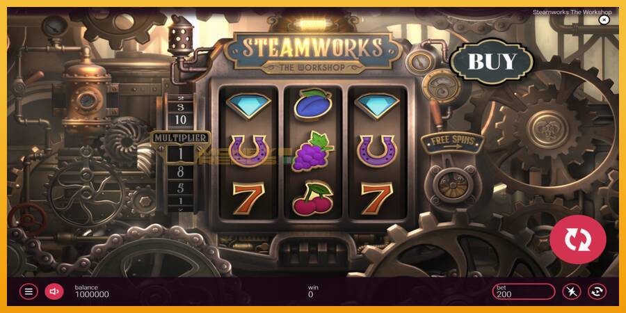 Steamworks - The Workshop automat za igre na sreću, slika 2