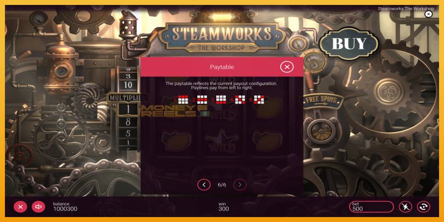 Steamworks - The Workshop automat za igre na sreću, slika 7