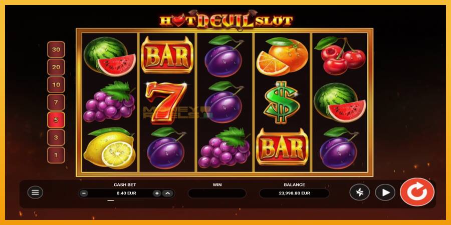 Hot Devil Slot automat za igre na sreću, slika 2