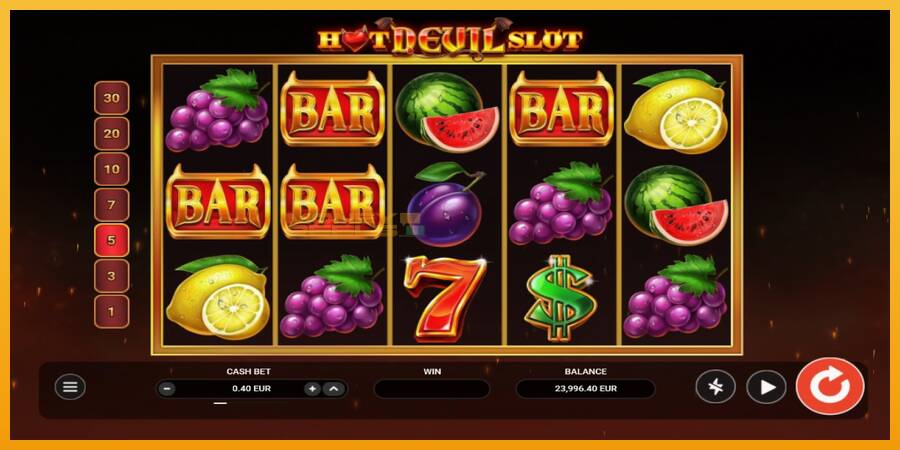 Hot Devil Slot automat za igre na sreću, slika 3