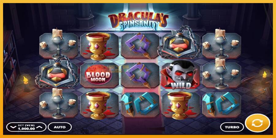 Draculas Spinsanity automat za igre na sreću, slika 1