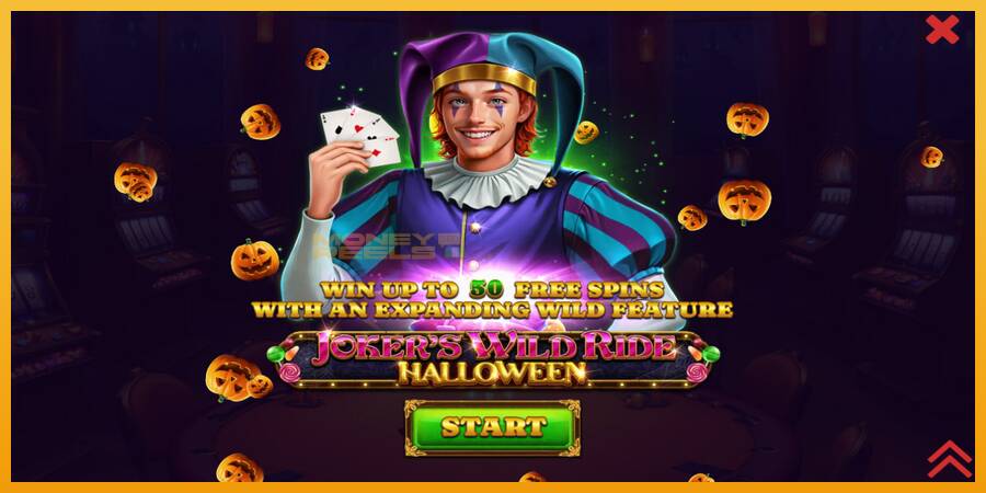 Jokers Wild Ride Halloween automat za igre na sreću, slika 1