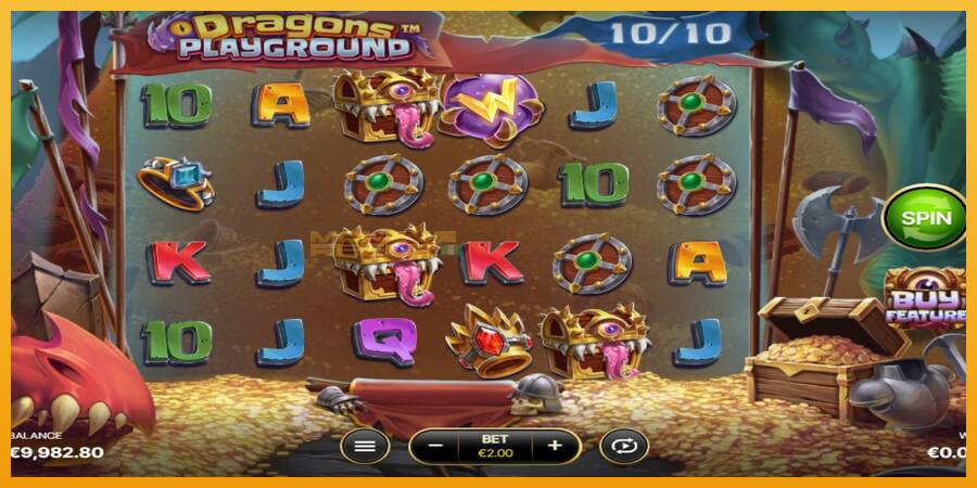 Dragons Playground automat za igre na sreću, slika 3