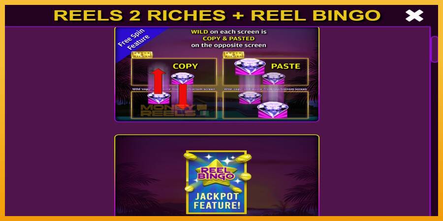 Reels 2 Riches with Reel Bingo automat za igre na sreću, slika 5