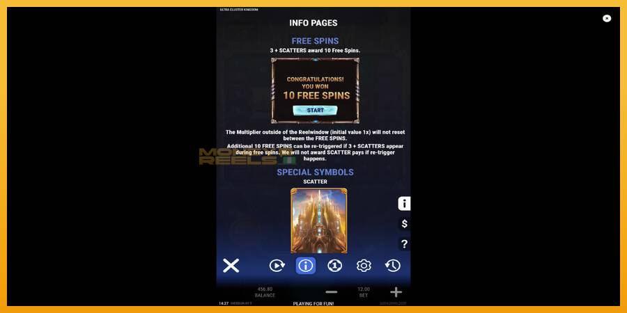 Ultra Cluster Kingdom automat za igre na sreću, slika 5