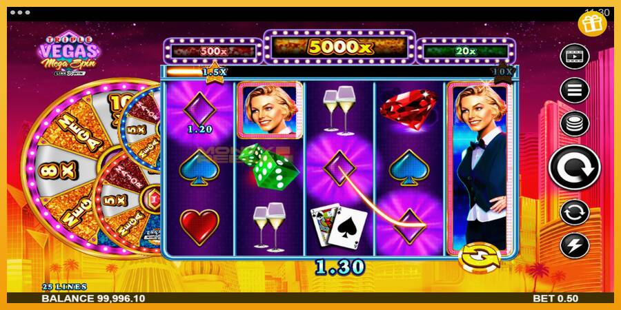 Triple Vegas Mega Spin automat za igre na sreću, slika 5