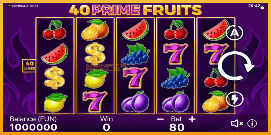 40 Prime Fruits automat za igre na sreću, slika 2