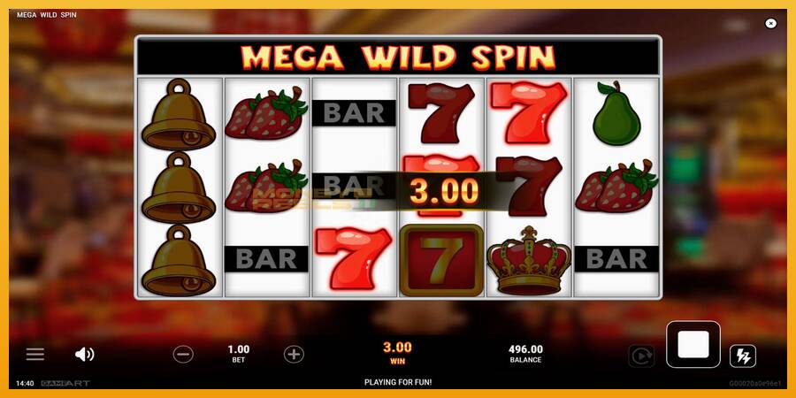 Mega Wild Spin automat za igre na sreću, slika 2