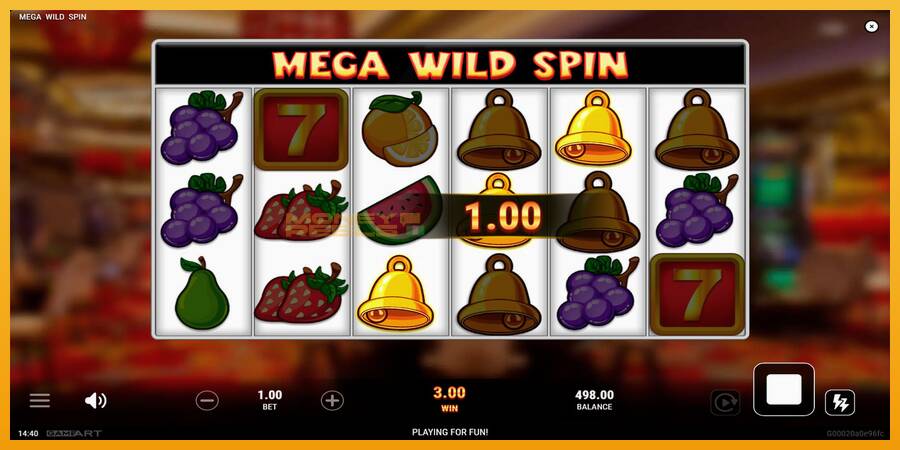 Mega Wild Spin automat za igre na sreću, slika 3