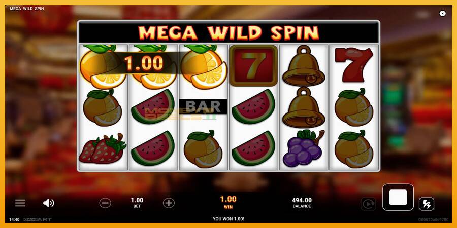 Mega Wild Spin automat za igre na sreću, slika 5