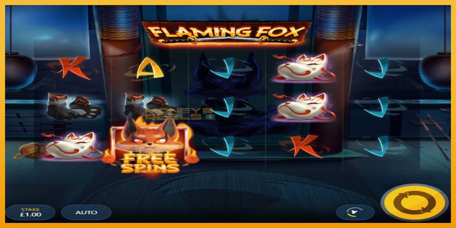 Flaming Fox automat za igre na sreću, slika 2