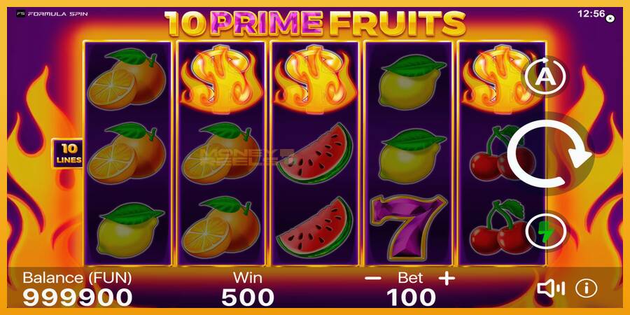 10 Prime Fruits automat za igre na sreću, slika 2