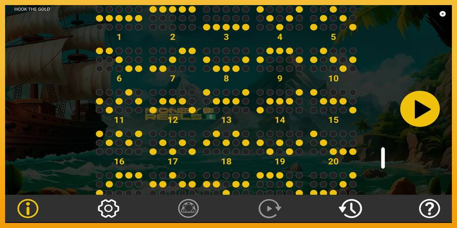 Hook The Gold automat za igre na sreću, slika 7