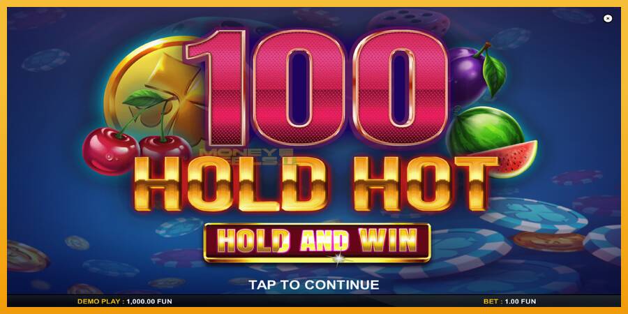 100 Hold Hot Hold and Win automat za igre na sreću, slika 1