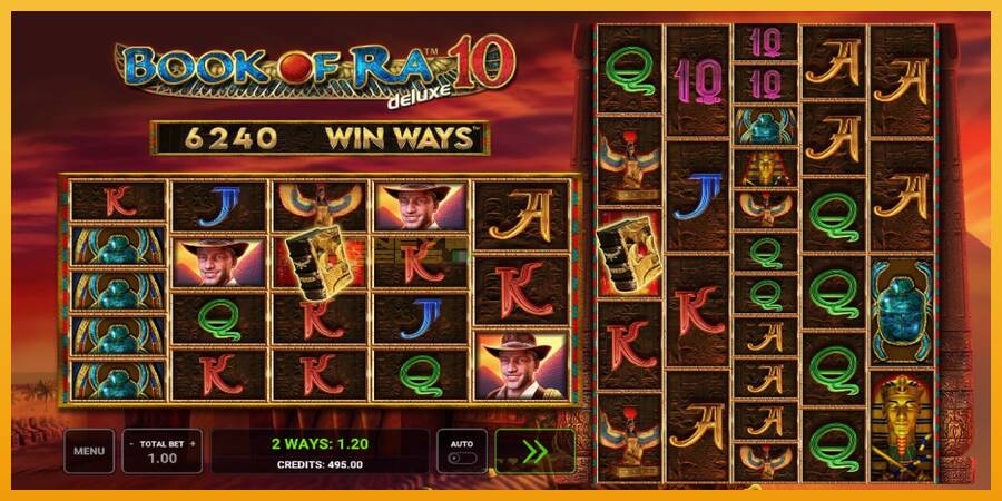 Book of Ra Deluxe 10 Win Ways automat za igre na sreću, slika 2