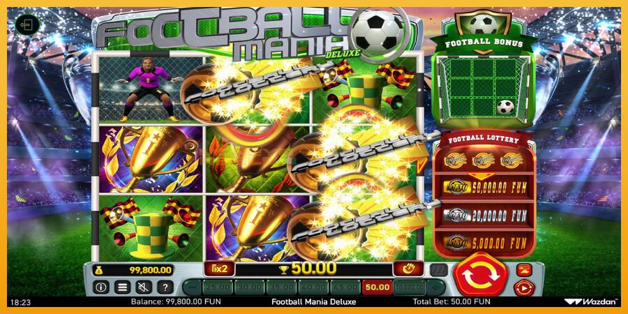 Football Mania Deluxe automat za igre na sreću, slika 3