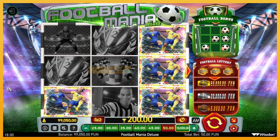 Football Mania Deluxe automat za igre na sreću, slika 4