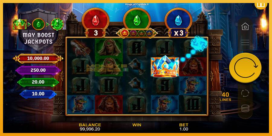 Kings of Crystals II Power Combo automat za igre na sreću, slika 3