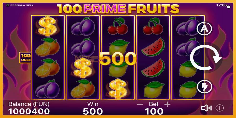 100 Prime Fruits automat za igre na sreću, slika 2