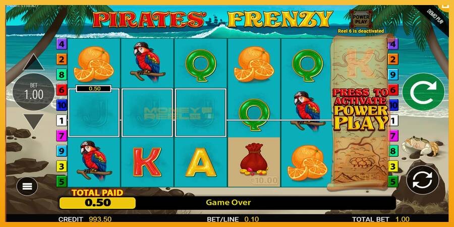 Pirates Frenzy automat za igre na sreću, slika 2