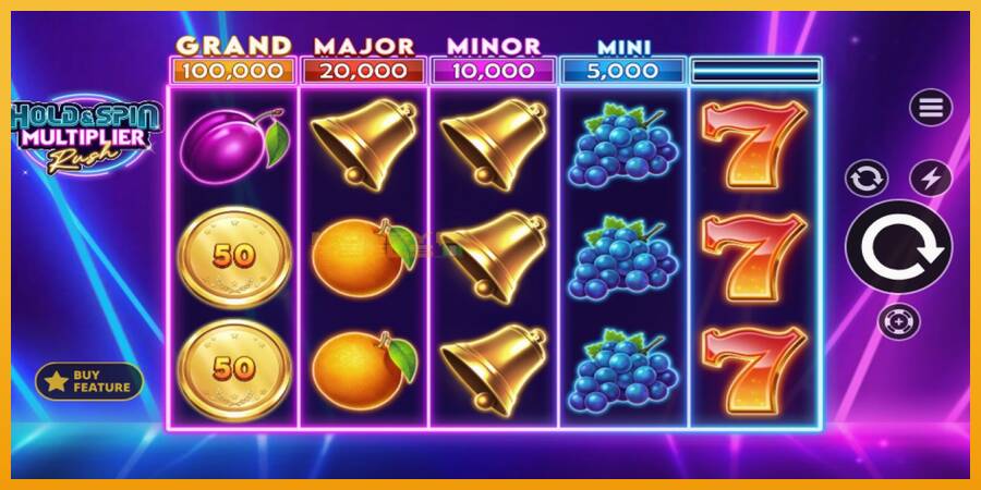 Hold & Spin Multiplier Rush automat za igre na sreću, slika 2