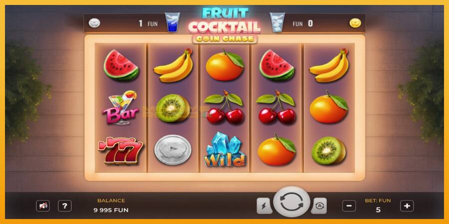 Fruit Cocktail Coin Chase automat za igre na sreću, slika 1