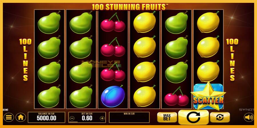 100 Stunning Fruits automat za igre na sreću, slika 1