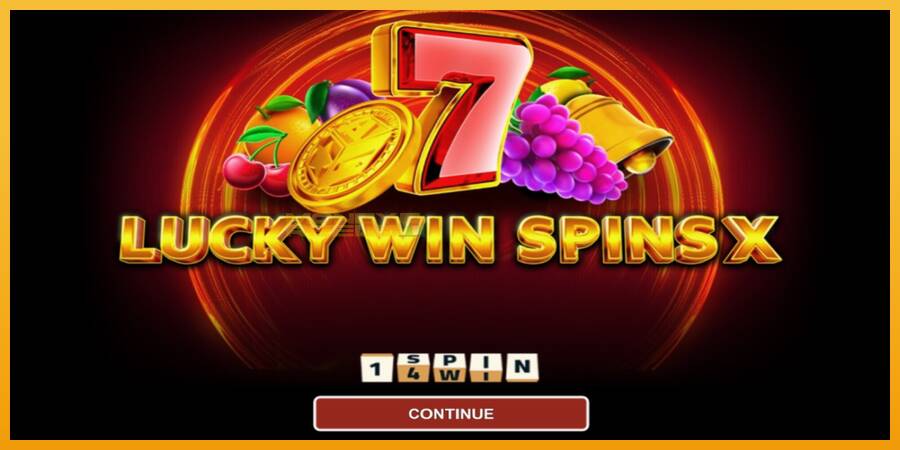 Lucky Win Spins X automat za igre na sreću, slika 1