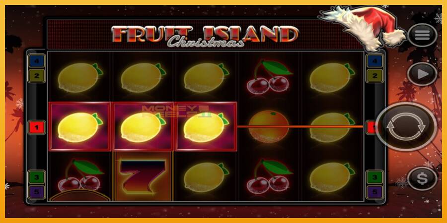 Fruit Island Christmas automat za igre na sreću, slika 4