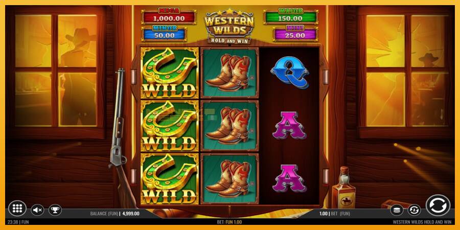 Western Wilds Hold and Win automat za igre na sreću, slika 2