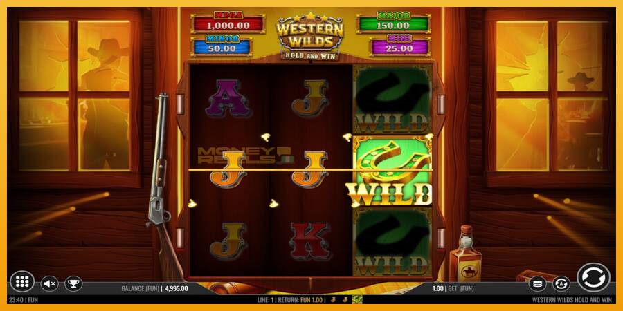 Western Wilds Hold and Win automat za igre na sreću, slika 3