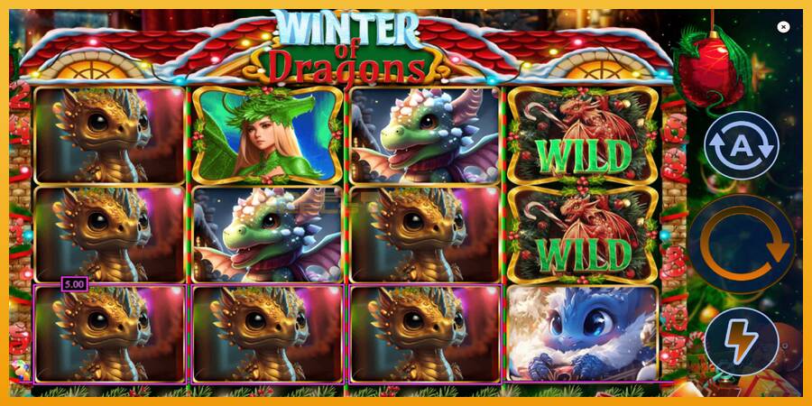 Winter of Dragons automat za igre na sreću, slika 3