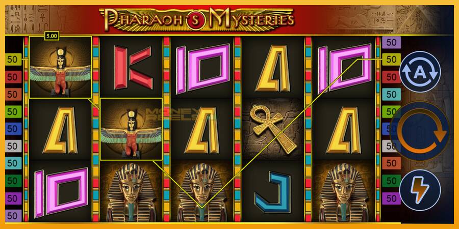 Pharaohs Mysteries automat za igre na sreću, slika 3