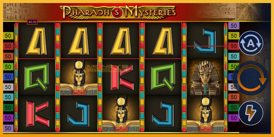 Pharaohs Mysteries automat za igre na sreću, slika 4