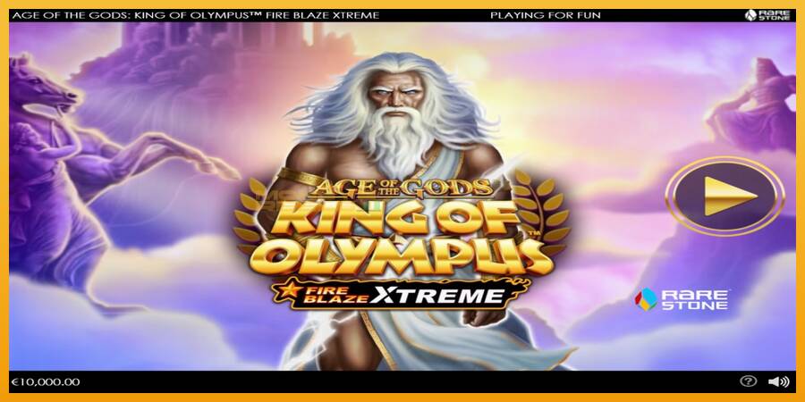 Age of the Gods: King of Olympus Fire Blaze Xtreme automat za igre na sreću, slika 1