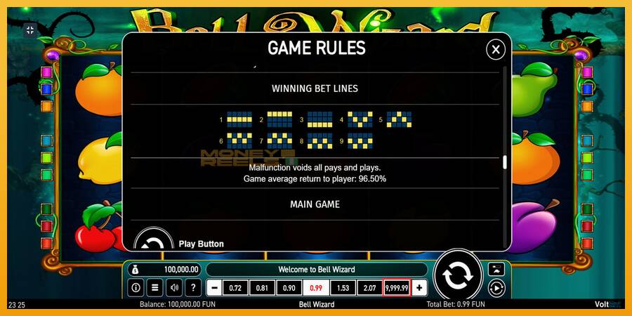 Bell Wizard automat za igre na sreću, slika 4