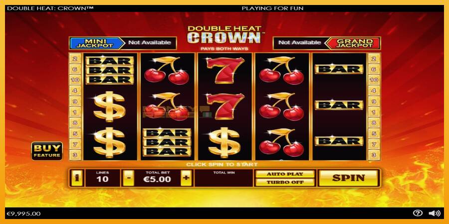 Double Heat: Crown automat za igre na sreću, slika 2