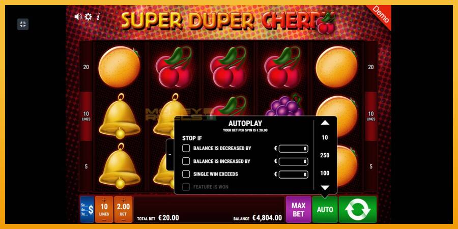 Super Duper Cherry automat za igre na sreću, slika 5