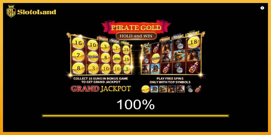 Pirate Gold Hold and Win automat za igre na sreću, slika 1