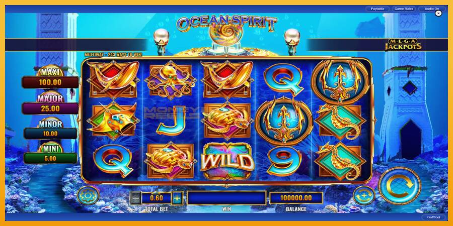 Ocean Spirit MegaJackpots automat za igre na sreću, slika 3