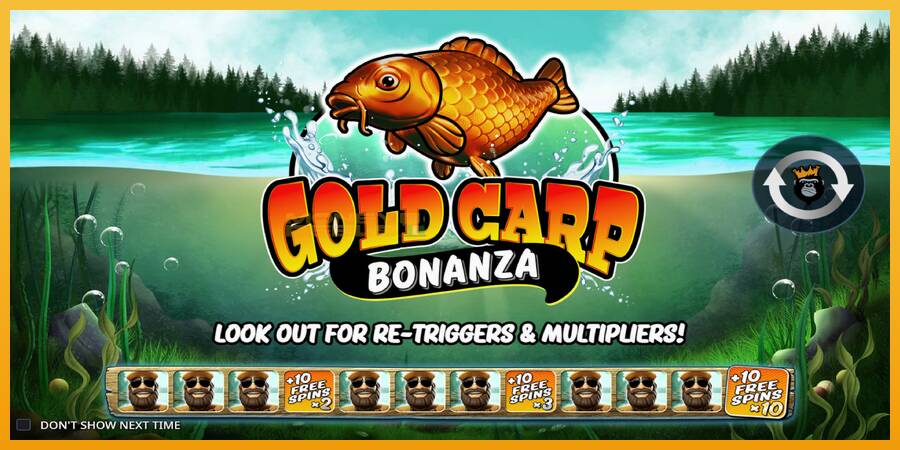 Gold Carp Bonanza automat za igre na sreću, slika 1