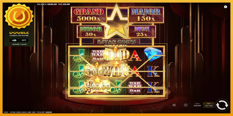 5 Star Coins: Hold & Win automat za igre na sreću, slika 3