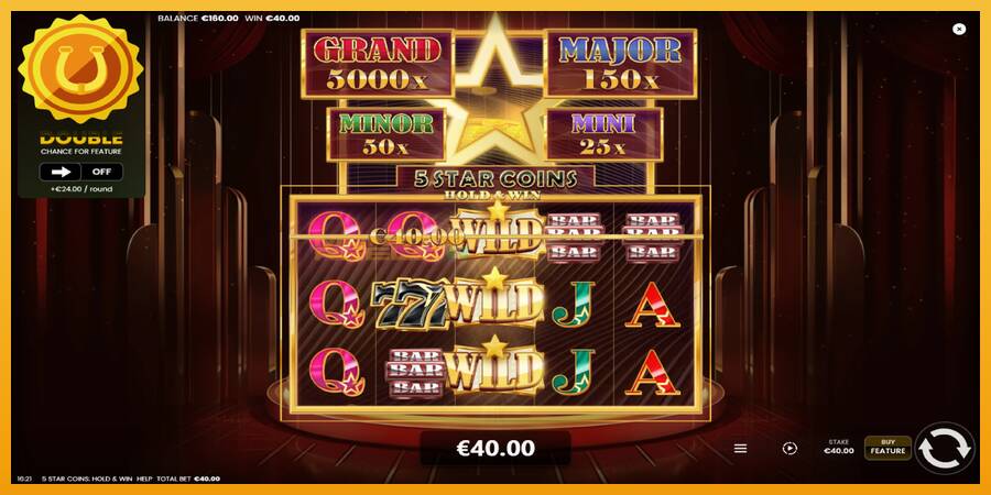 5 Star Coins: Hold & Win automat za igre na sreću, slika 4