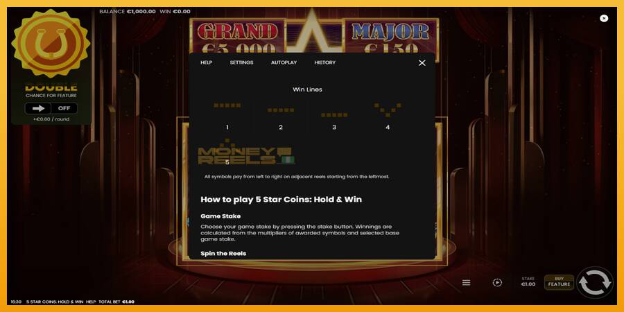 5 Star Coins: Hold & Win automat za igre na sreću, slika 7