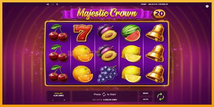 Majestic Crown 20 automat za igre na sreću, slika 1