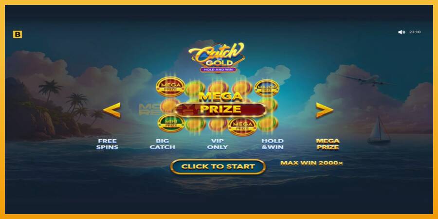 Catch The Gold Hold and Win automat za igre na sreću, slika 1