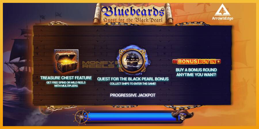 Bluebeard Quest for the Black Pearl automat za igre na sreću, slika 1